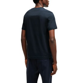 ヒューゴボス メンズ Tシャツ トップス Men's Porsche Branded T-shirt Dark Blue
