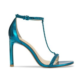 ジェシカシンプソン レディース サンダル シューズ Women's Qiven T-Strap Dress Sandals Amalfi Blue