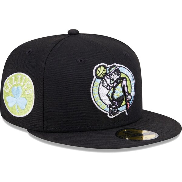 ニューエラ メンズ 帽子 アクセサリー Boston Celtics New Era Color Pack 59FIFTY Fi
