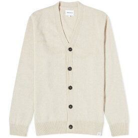 ノースプロジェクト メンズ カーディガン アウター Norse Projects Adam Merino Lambswool Cardigan Neutrals