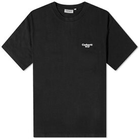 カーハート メンズ Tシャツ トップス Carhartt WIP Paisley T-Shirt Black