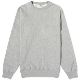 バトンウェア メンズ パーカー・スウェットシャツ アウター Battenwear Reach Up Crew Sweat Grey