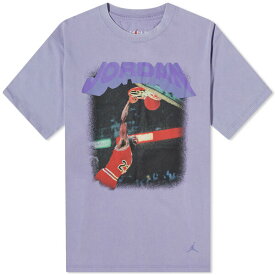 ジョーダン レディース シャツ トップス Air Jordan Heritage T-Shirt Purple