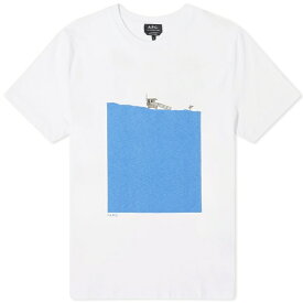 アーペーセー メンズ Tシャツ トップス A.P.C. Crush T-Shirt White