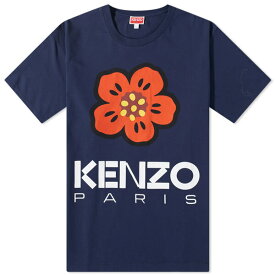 ケンゾー メンズ Tシャツ トップス Kenzo PARIS Boke Flower T-Shirt Blue