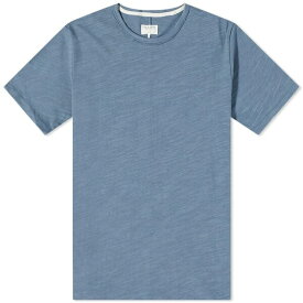 ラグアンドボーン メンズ Tシャツ トップス Rag & Bone Classic Flame T-Shirt Blue