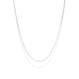 アーペーセー メンズ ネックレス・チョーカー アクセサリー A.P.C. Minimal Necklace Silver