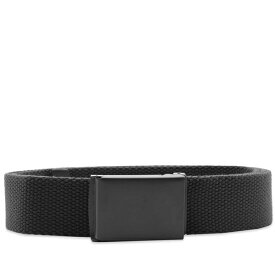 カーハート メンズ ベルト アクセサリー Carhartt WIP Tonal Script Belt Black