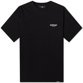 リプレゼント メンズ Tシャツ トップス Represent Owners Club T-Shirt Black