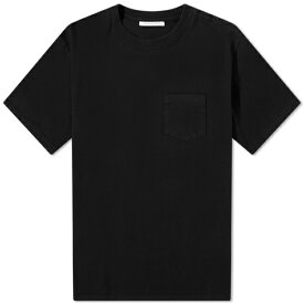 ジョン・エリオット メンズ Tシャツ トップス John Elliott Lucky Pocket T-Shirt Black