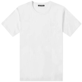 アクネ ストゥディオズ レディース シャツ トップス Acne Studios Emmbar Face T-Shirt White