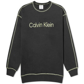 カルバンクライン メンズ パーカー・スウェットシャツ アウター Calvin Klein Future Shift Crew Sweat Black