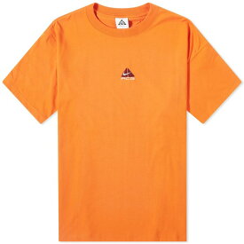 ナイキ メンズ Tシャツ トップス Nike Acg Lungs T-Shirt Orange