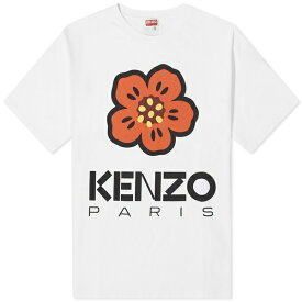 ケンゾー メンズ Tシャツ トップス Kenzo PARIS Boke Flower T-Shirt White