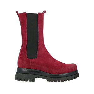 �y���������z �f�B�o�C���t�H�� ���f�B�[�X �u�[�c �V���[�Y Ankle boots Red