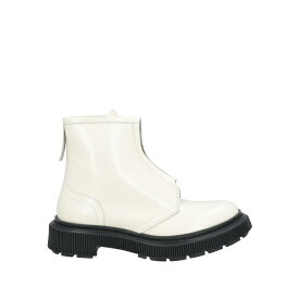 【送料無料】 アデュー レディース ブーツ シューズ Ankle boots White