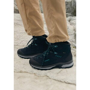 A fB[X nCLO X|[c CORVARA GORE TEX MID - Hiking shoes - navy/arktis