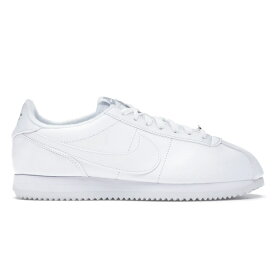 Nike ナイキ メンズ スニーカー 【Nike Cortez Basic Leather】 サイズ US_8(26.0cm) White White-Wolf Grey-Mtllc Silver