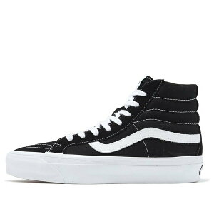 Vans �o���Y �����Y �X�j�[�J�[ �yVans Sk8-Hi Reissue 38 'Black White' VN000CR0BA2�z �T�C�Y US_6(24.0cm)