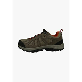 コロンビア メンズ バスケットボール スポーツ WANDER REDMOND WATERPROOF 1940591 BM - Hiking shoes - pebble dark sienna