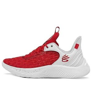 Under Armour �A���_�[�A�[�}�[ �����Y �X�j�[�J�[ �yCurry Brand Curry 9 Team 'White Red' 3025631-100�z �T�C�Y US_12(30.0cm)