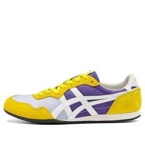 Onitsuka Tiger �I�j�c�J�^�C�K�[ �����Y �X�j�[�J�[ �yOnitsuka Tiger Serrano 'Yellow Purple' 1183B400-500�z �T�C�Y US_M_4.5