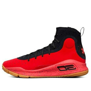 Under Armour �A���_�[�A�[�}�[ �����Y �X�j�[�J�[ �yUnder Armour Curry 4 'Red Black Gum' 1298306-603�z �T�C�Y US_12(30.0cm)