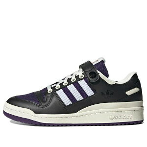 adidas �A�f�B�_�X �����Y �X�j�[�J�[ �t�H�[���� �yadidas originals Forum 84 Low 'Black Purple White' HQ7001�z �T�C�Y US_10(28.0cm)