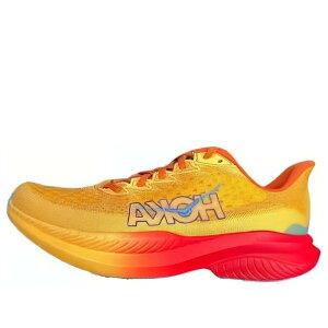 HOKA ONE ONE �z�J�I�l�I�l �����Y �X�j�[�J�[ �yHOKA ONE ONE Mach 6 'Poppy Squash' 1147790-PYS�z �T�C�Y US_8(26.0cm)