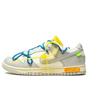 Nike �i�C�L �����Y �X�j�[�J�[ �_���N �yNike x Off-White Dunk Low 'Lot 10 of 50' DM1602-112�z �T�C�Y US_M_4.5