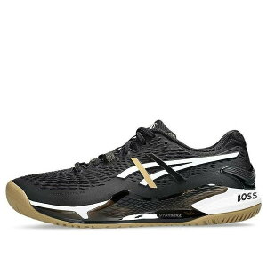 ASICS �A�V�b�N�X �����Y �X�j�[�J�[ �yASICS Gel-Resolution 9 x Hugo Boss 'Black Camel' 1041A453-001�z �T�C�Y US_9.5(27.5cm)