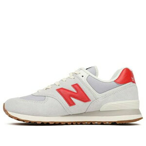 New Balance �j���[�o�����X �����Y �X�j�[�J�[ �yNew Balance 574 'Gray Red' U574RF2�z �T�C�Y US_9(27.0cm)