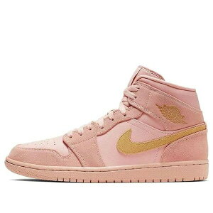 Jordan �W���[�_�� �����Y �X�j�[�J�[ �yAir Jordan 1 Mid 'Coral Gold' 852542-600�z �T�C�Y US_7.5(25.5cm)