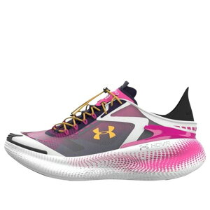 Under Armour �A���_�[�A�[�}�[ �����Y �X�j�[�J�[ �yUnder Armour x Curry Tour UA Echo SlipSpeed 'White Virtual Pink' 6015214-100�z �T�C�Y US_6.5(24.5cm)