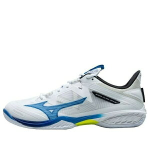 Mizuno �~�Y�m �����Y �X�j�[�J�[ �yMizuno Wave Claw Neo 2 'White Blue Yellow' 71GA227026�z �T�C�Y US_9(27.0cm)