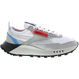 Reebok ���[�{�b�N �����Y �X�j�[�J�[ �yReebok Classic Leather Legacy Stark Grey�z �T�C�Y US_6.5(24.5cm) Stark Grey/White/Instinct Red