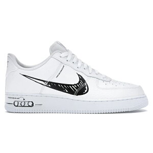 Nike �i�C�L �����Y �X�j�[�J�[ �yNike Air Force 1 Low Sketch White Black�z �T�C�Y US_9.5(27.5cm) White/Black-White