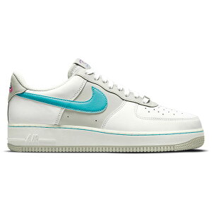 Nike �i�C�L �����Y �X�j�[�J�[ �yNike Air Force 1 Low '07 LV8 NBA 75th Anniversary Fiesta�z �T�C�Y US_M_14 White/Grey Fog/Sundial/Turquoise Blue