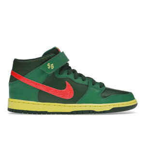 Nike �i�C�L �����Y �X�j�[�J�[ �yNike SB Dunk Mid Watermelon�z �T�C�Y US_12(30.0cm) Lucky Green/Atmc Rd-Frtrss Grn