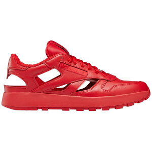 Reebok ���[�{�b�N �����Y �X�j�[�J�[ �yReebok Classic Leather Tabi Decortique Low Maison Margiela Red�z �T�C�Y US_5(23.0cm) Vector Red/Black/Footwear White