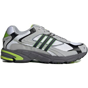 adidas �A�f�B�_�X �����Y �X�j�[�J�[ �yadidas Response CL Grey Solar Lime�z �T�C�Y US_10.5(28.5cm) Cloud White/Core Black/Semi Solar Slime