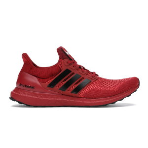 adidas �A�f�B�_�X �����Y �X�j�[�J�[ �yadidas Ultra Boost 1.0 Nebraska�z �T�C�Y US_10(28.0cm) Team Power Red/Core Black/Active Red