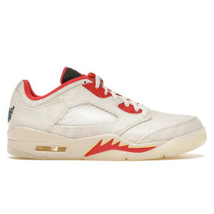 Jordan �W���[�_�� �����Y �X�j�[�J�[ �yJordan 5 Retro Low Chinese New Year (2021)�z �T�C�Y US_8.5(26.5cm) Sail/Chile Red-Opti Yellow-Pearl White