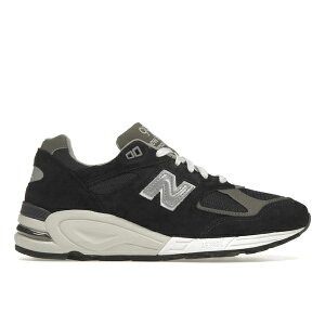 New Balance �j���[�o�����X �����Y �X�j�[�J�[ �yNew Balance 990v2 Navy Grey�z �T�C�Y US_M_4.5 Navy/Grey