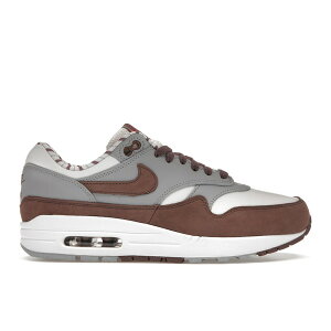 Nike �i�C�L �����Y �X�j�[�J�[ �yNike Air Max 1 Premium Shima Shima (2023)�z �T�C�Y US_8(26.0cm) Summit White/Plum Eclipse-Wolf Grey-White Siren Red