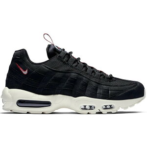 Nike �i�C�L �����Y �X�j�[�J�[ �yNike Air Max 95 Pull Tab Black�z �T�C�Y US_9.5(27.5cm) Black/Sail-Gym Red