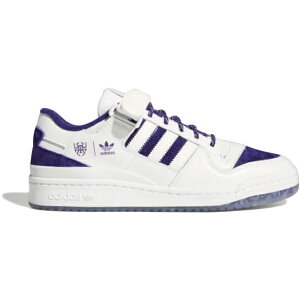 adidas �A�f�B�_�X �����Y �X�j�[�J�[ �yadidas Forum Low Donovan Mitchell�z �T�C�Y US_M_4.5 Footwear White/Collegiate Purple/Halo Mint