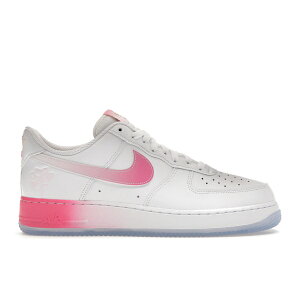 Nike �i�C�L �����Y �X�j�[�J�[ �yNike Air Force 1 Low '07 PRM San Francisco Chinatown Lotus Flower�z �T�C�Y US_12(30.0cm) White/Lotus Pink-Yellow Gold-Blue Jay-Pink Foam-Black