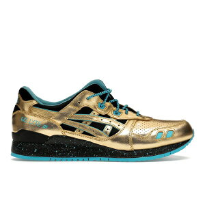 ASICS �A�V�b�N�X �����Y �X�j�[�J�[ �yASICS Gel-Lyte III Villa x Wale Intercontinental Champion�z �T�C�Y US_10.5(28.5cm) Gold/Black