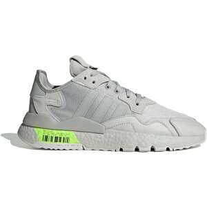 adidas �A�f�B�_�X �����Y �X�j�[�J�[ �yadidas Nite Jogger Grey One�z �T�C�Y US_9.5(27.5cm) Grey One/Grey Two/Signal Green